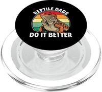 Reptile Dads Do It Better - Reptile Breeder Reptile Owner PopSockets PopGrip for MagSafe