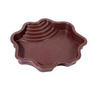 Reptile Dipping Dishes - Crawling Pet Flour Board with Ladder - Aquaculture Pool Feeding Dishes for Maximum Accessibility for Wicking, Snake, Lizard and Slip Effectively