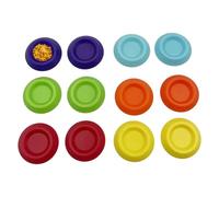 Reptile Dish,12 Piece Cockroach Accessories,Worm Water Dish Plate - for Lizard Gecko Bearded Dragon Chameleon Springtails Dwarf Invertebrates