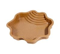 Reptile Dish For Feeding - Extra Large Pool, Water Bowl Ramp, Durable Aquarium Ornament | Functional Bath Pool For Gecko Turtle, Snake, Bearded Dragon, Lizard, For T