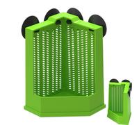 Reptile Dish | Suction Cup Hermit Crab Food Dish Gecko Feeder,Anti Escape Corner Feeder Pet Supplies for Terrarium Enclosure Keepers Beginners Breeders Lizard Tortoise Frog