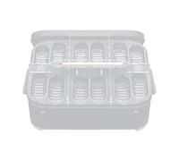 Reptile Egg Incubator,12 Grids Reptile Egg Hatcher Hatching Box | Transparent Amphibians Incubation Case for Lions Mane Turtle Gecko Lizards Snake
