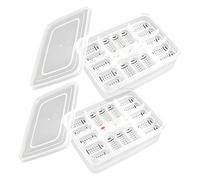 Reptile Egg Incubator Box | 16 Grids Transparent Egg Hatching Incubator | Incubation Box, Hatching Tray, Hatching Case for Gecko Lizards Lions Mane