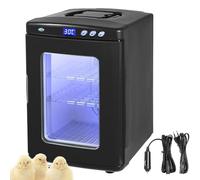 Reptile Egg Incubator, Lab Heating & Cooling Thermostat Box with Temperature Control & LED Lighting, Suitable for Chameleons, Lizards, and Turtles