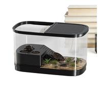 Reptile Enclosure - 20x19.1x31cm Enclosure Container for Reptile | Snack Habitat Tank | for Bearded Dragon Gecko Snack Spider Tortoise Tarantula Chameleon Frog