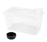 Reptile Enclosure Ventilated Cage, Ventilated Lizard Box, Habitat | Reptile Chameleon Terrarium for Pets Amphibeia Reptiles Arachnids Land Turtles Jumping Spiders Bearded Dragons
