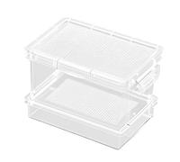 Reptile Feeder, Reptile Cage, Easy to Clean, Ventilated, Suitable for Breeding Mealworms And Worms