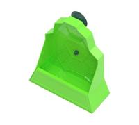 Reptile Feeder Suction Cup Wall Mounted Dish For Lizards Geckos | Transparent Feeding Cup With Suction Cup Attaches Securely To Terrarium Glass. Keeps Live Prey Contained For Easy Feeding.