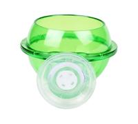 Reptile Feeding Bowl - Anti-Escape ABS Dish, Translucent Wall Worm Feeder Cup, Strong Suction Live Food Basin, Durable Gecko Lizard Container For Chameleon Bearded Dragon Snake Iguana