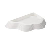 Reptile Feeding Bowl,Non-slip Turtle Water Bowl with - Reptile Bath Platter for Bearded Drag
