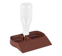 Reptile Feeding Bowl - Purpose Dispenser, Automatic Water Dish | Food Container Base, Easy Clean Structure, Practical Terrarium Accessory for