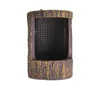 Reptile Feeding Bowl - Tree Stump Design Escape Proof Feeding Container | Resin Reptile Feeding Bowl | For Lizards Frogs Chameleons Hermit Crabs Turtles Terrarium Wall Water Bowl