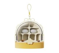 Reptile Feeding Box | Observation Box for Transparent and Airy Silk, Habitat for Reptiles Indoor Breeding Science Projects Outdoor Activities