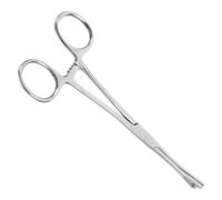 Reptile Feeding Tong Stainless Steel with Adjustable Grip and Smooth Tips | Silver Finish, Optimal Length for Terrariums, Suitable for Lizards and Snakes, Ergonomic Handling