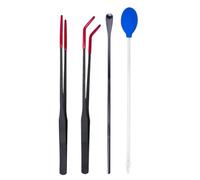 Reptile Feeding Tongs, Reptile Feeding Tongs - Snakes Feeding Tongs,Terrarium Accessories, Rubber Tip Feeding Clamp for Lizards Leo Turtles