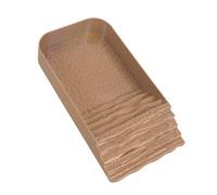 Reptile Feeding Tub, Tortoise Water Dish, Amphibian Food Dishes, Reptiles Ramp Dish, 10.63 x 5.51 x 2.56 inches, Helps Create a More Natural Environment for Feeding and Drinking