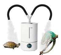 Reptile Fogger Humidifier 4L, Reptile Humidifier Misters Fogger with 2 Hose | Quiet Mister for Reptile, Adjustable Reptile Humidifier for Reptiles, Amphibians, Snakes, Lizards, MAX.280ml/hr