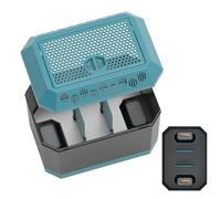 Reptile Food Box - Travel Snake Breeding Container, Durable Breathable Material, Compact, Lightweight Design, Vented Lid, Secure Locking Construction | -Habitat Accessories for k