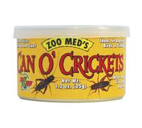 Reptile Food Crickets ZOO MED Can O' Crickets Birds Fish Small Animal Feed 35g