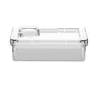 Reptile Food Dish, Anti-Escape Hermit Crab Food Bowl, Shallow Non-Tip Design, 4.92x3.35x1.77 Inches, Ideal for Habitat Tank, Enclosure, Chameleon, Gecko, Lizard, Spider