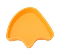 Reptile Food Dish Bowl | Footprint Shape Large Capacity | Feeding Dish for Lizards/Geckos/Turtles | ABS Material, Wet & Dry Universal (S(approx. 283 X 180mm / 11.14 X 7.09in))