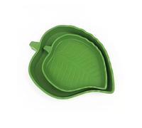 Reptile Food Water Bowls, 2 Pack, Tortoise Food Bowl, Reptile Feeder, Tortoise Water Bowl, Reptile Food Water Plate Dish, Plate for Crawl Pet Tortoises or Small Reptiles Drinking and Eating, 2 Sizes