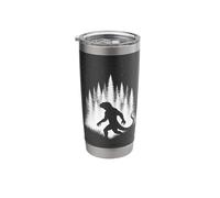Reptile Forest Creature Walking Through White Forest Cryptid Stainless Steel Insulated Tumbler