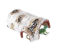 Reptile Habitat Cellar, Reptile Climbing Toy - Bearded Dragon Simulation Tree Resin House | Habitat Reptile Tank Accessories for Spiders, Frogs, Birds