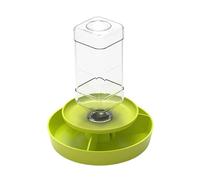 ＡＷＨＡＯ Reptile Habitat Feeding Bowl And Water Dish for Turtle Frog Snake Chameleon, Green L