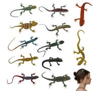 Reptile Hair Clip 12 Pieces Horror Trick Gecko Headpiece