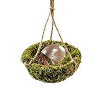Reptile Hammock - 15x15x8cm Moisture Retaining Climbing Net Sun Lounger Enrichment Habitat Accessories Bearded Dragons Geckos Lizards Chameleons Rest Play Swing