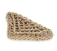 Reptile Hammock, Hammock Grass Fibers Lizard Lounger Lizard Hammock Reptile Bed for Anoles Geckos Iguanas (Medium)