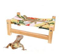 Reptile Hammock Lounger | Bearded Dragon Resting Bed | Gecko and Snake Terr