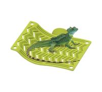 Reptile Hammocks,Breathable Reptile Hammock Set,Reptile Lizard Lounger Bearded Dragon Hammock,Suction Cups, Climbing Toys,Reptile Lounger,Lizards Climber
