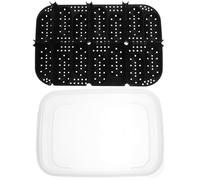 Reptile Hatchery Box 14 Compartments for Egg Incubation Tray | Plastic Tray, Cover, Suspended Setup, for Amphibia and Snake Egg Storage, Home Use
