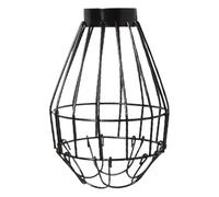 Reptile Heat Lamp Holder - Ceramic Heat Lamps Shade Holder | Anti-Hot Bracket Cage | Iron Wire Reptile Lamp Cage Perfect for Providing Safe Heats and Light for Reptiles, Preventing Burns