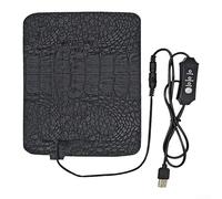 Reptile Heating Pad with Adjustable Temperature Settings, 5V USB Power Supply for Daily Care (S)