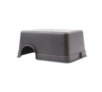 Reptile Hide Box,Snake Hide Snake House Hide,Small Animal Hide Box,Plastic Hide For Leopard Geckos, Snakes, Small Juven Cave