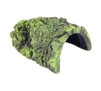 Reptile Hideouts Turtle Basking Platform Reptile Hide Habitat Lizards Turtles Resin Hiding Cave Ornament for Aquarium Reptile Terrarium(L)