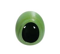 Reptile Hiding Cave with Suction Cups, Egg Shaped Reptile Hideouts for Gecko Tree Frog Spider Climbing Habitat Décor Terrarium Ornament