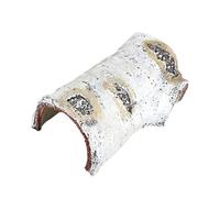 Reptile House Cellar | Gecko Simulation Tree Resin Shelter, Reptile Tank Accessories, House For Spiders, Frogs, Hermit Crabs, Lizards, Snakes, Natural Pet Shelter