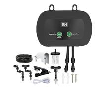 Reptile Humidifier, Smart Misting System for Terrariums, Automatic Reptile Mister with Timer, Adjustable 360 Degrees Misting Nozzles for Snakes, Lizards, Turtles, Frogs and Chameleons