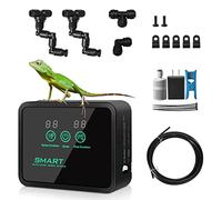 Reptile Humidifier, Smart Sprayer, Automatic Mister for Reptiles, 360°Adjustable Misting Spray System Adjustable Spray Nozzles for Reptiles Chameleons Herbs