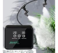 Reptile Humidifiers Smart Misting System, Reptile Mister Automatic with Timer, Terrariums Humidifier with 360°Adjustable Misting Nozzles, Spray Kit for Rainforest Plants Amphibian