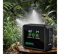 Reptile Humidifiers Smart Misting System, Reptile Mister Automatic with Timer, Terrariums Humidifier with 360°Adjustable Misting Nozzles, Spray Kit for Rainforest Plants Amphibian