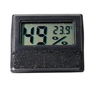 Reptile Humidity Gauge - Digital Reptile Thermometer Hygrometer, Accurate Battery Operated Tester, Tank Humidity Temp Meter | For Bearded Dragon Leopard Hermit Crab Lizard Turtle Tank Terrarium