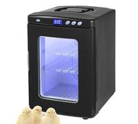Reptile Incubator - 25L Capacity, Temperature Control 5°C-60°C, Digital LED Display & Lighting for Chameleons, Lizards, and Turtles