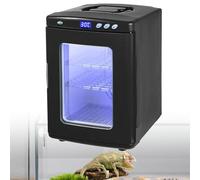 Reptile Incubator, 25L Cooling and Heating Thermostat Box with Digital LED Temperature Control and Lighting for Scientific Lab Use