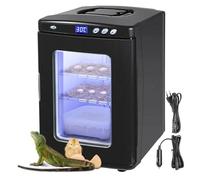 Reptile Incubator, 25L Digital Thermostat Egg Incubator with Heating & Cooling, 5°C-60°C Temperature Control & LED Lighting for Chameleons, Lizards, Turtles