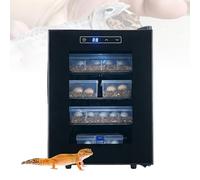 Reptile Incubator - Automatic Egg Incubator with Digital Temperature Control and LED Lighting for Small to Medium Reptiles